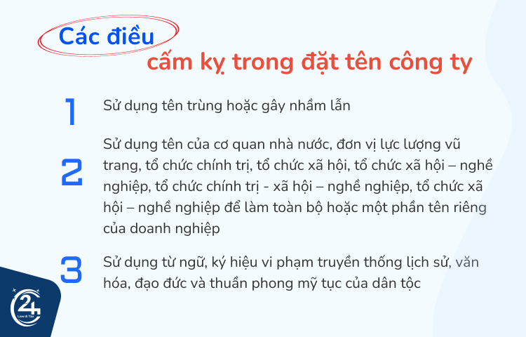 cách đặt tên công ty