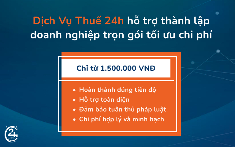 Các chi phí phát sinh trước khi thành lập doanh nghiệp 4 Chi phí thành lập doanh nghiệp trọn gói