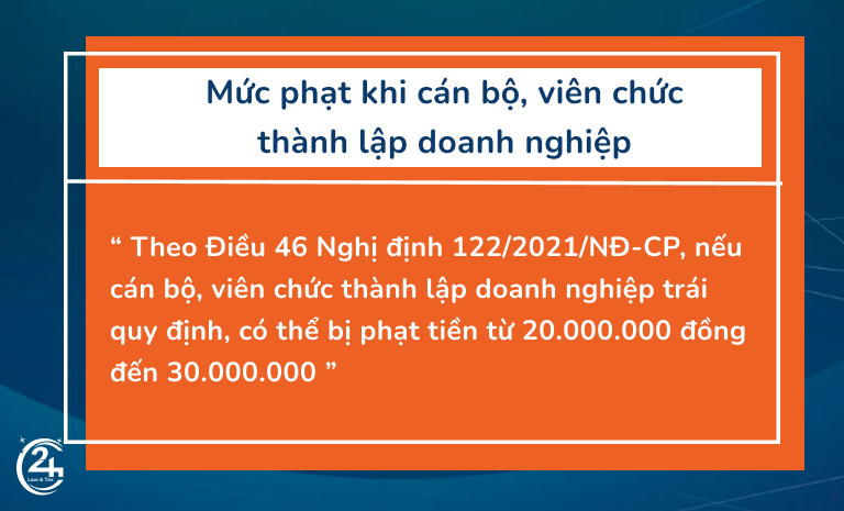 Công chức có được kinh doanh không