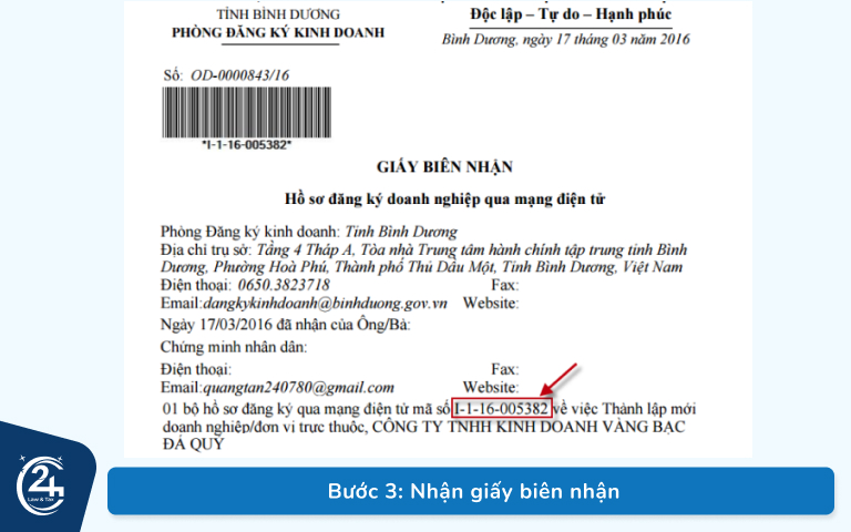 hướng dẫn đăng ký giấy phép kinh doanh online