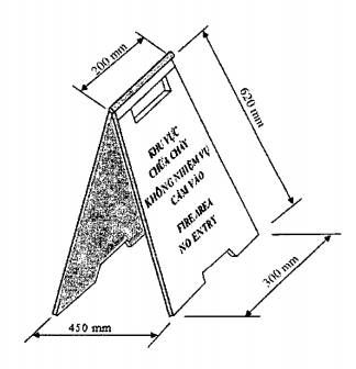 Biển báo khu vực chữa cháy
