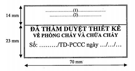 mẫu thẩm duyệt thiết kế phòng cháy chữa cháy