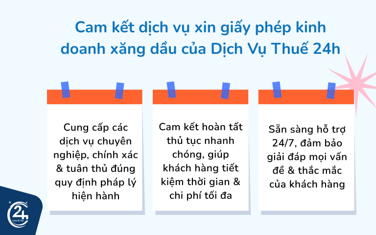 dịch vụ xin giấy phép kinh doanh xăng dầu