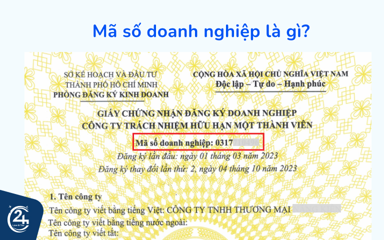 mã doanh nghiệp là gì