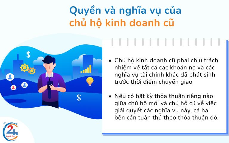 Nghĩa vụ của chủ hộ kinh doanh cũ