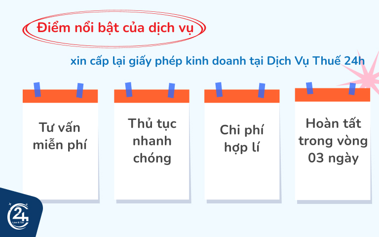 xin cấp lại giấy phép kinh doanh