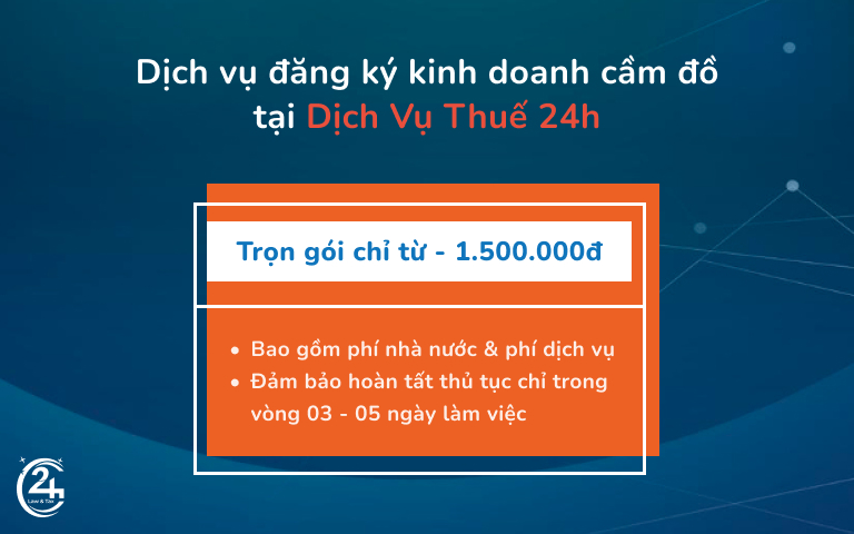 dịch vụ xin giấy phép kinh doanh cầm đồ