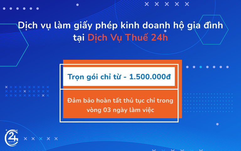 dịch vụ làm giấy phép kinh doanh hộ gia đình